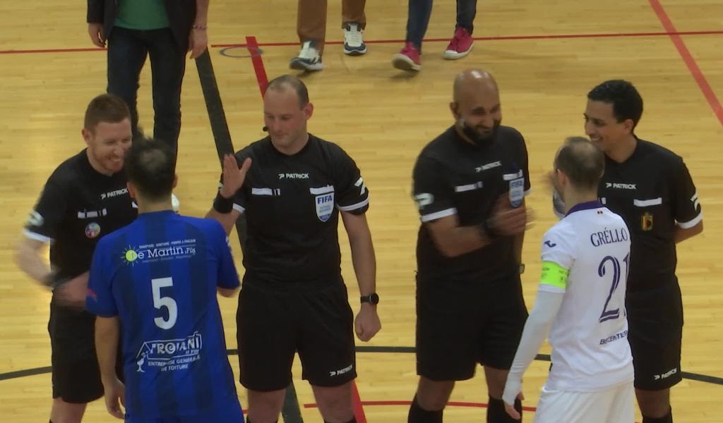 Futsal : Un Futsal Team Charleroi à double-face s'incline 2-5 contre Anderlecht