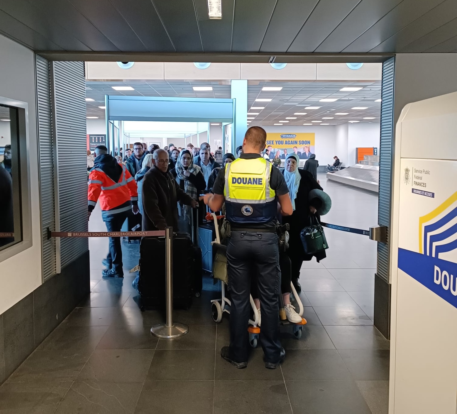 Grève du zèle des Douaniers de l’aéroport de Gosselies