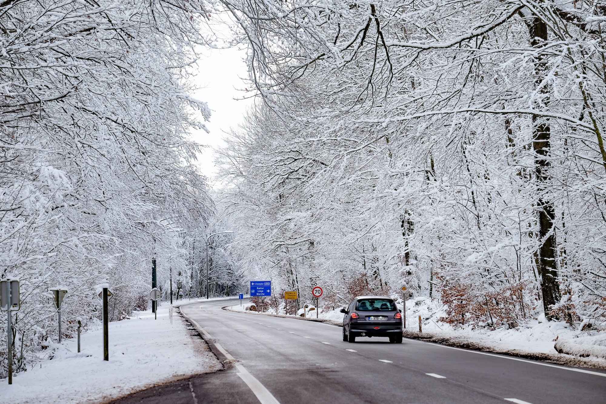 Intempéries : Fin de la phase de vigilance renforcée sur les routes wallonnes