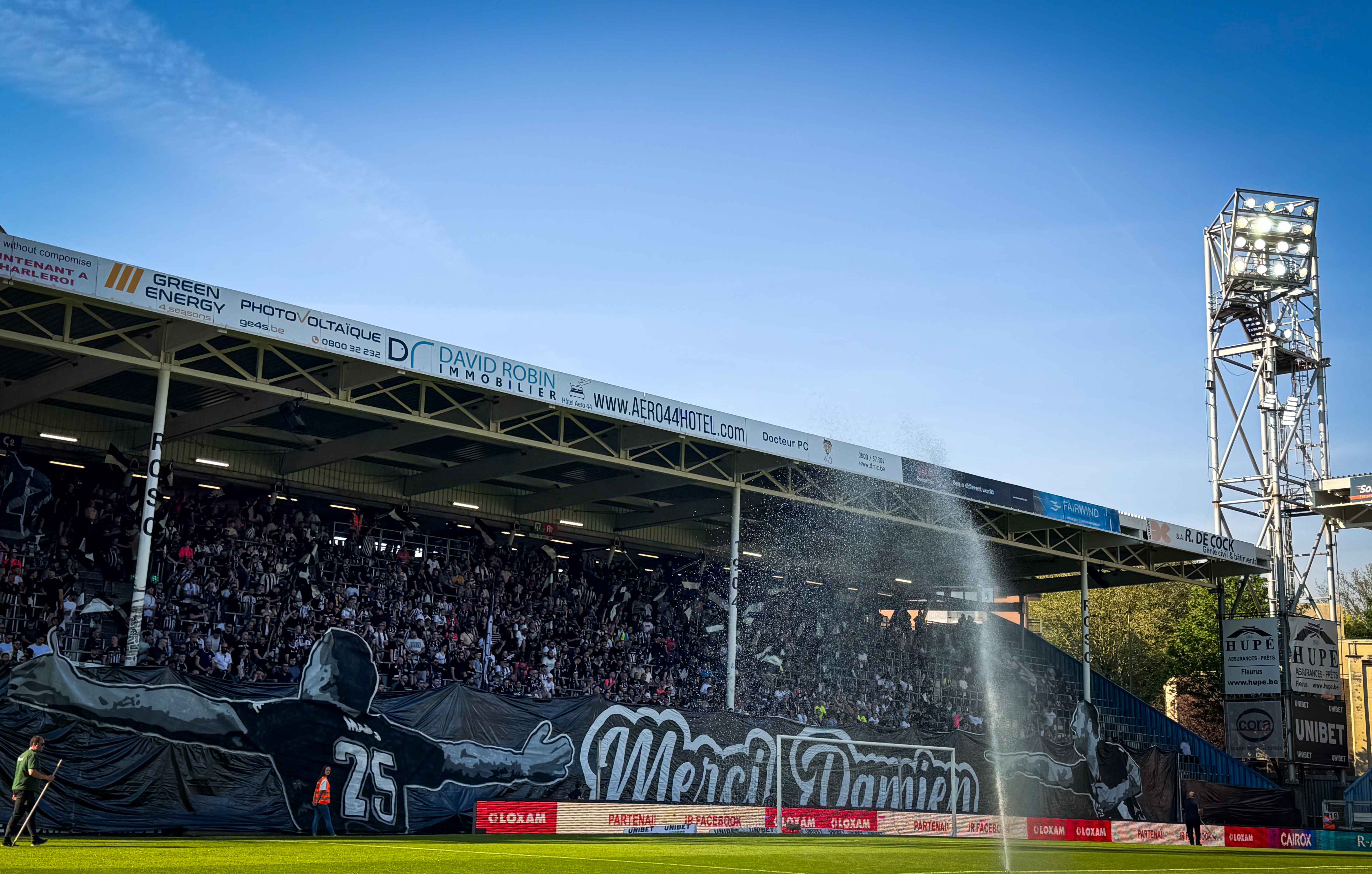 Pour sa dernière de la saison, Le Sporting mène 2-0 au repos