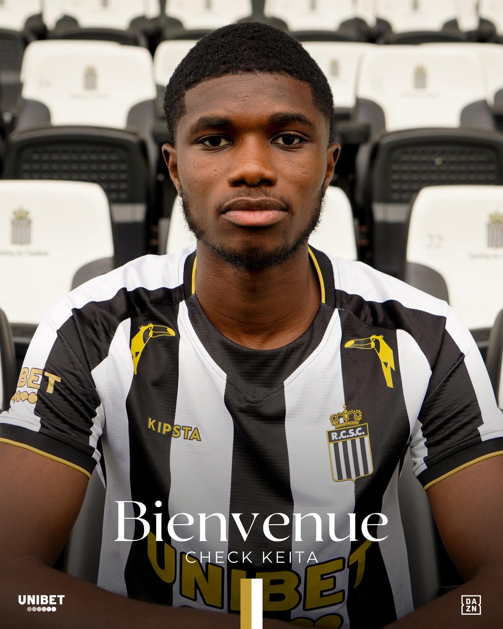 Le Sporting de Charleroi renforce son secteur défensif avec l'arrivée de Check Keita