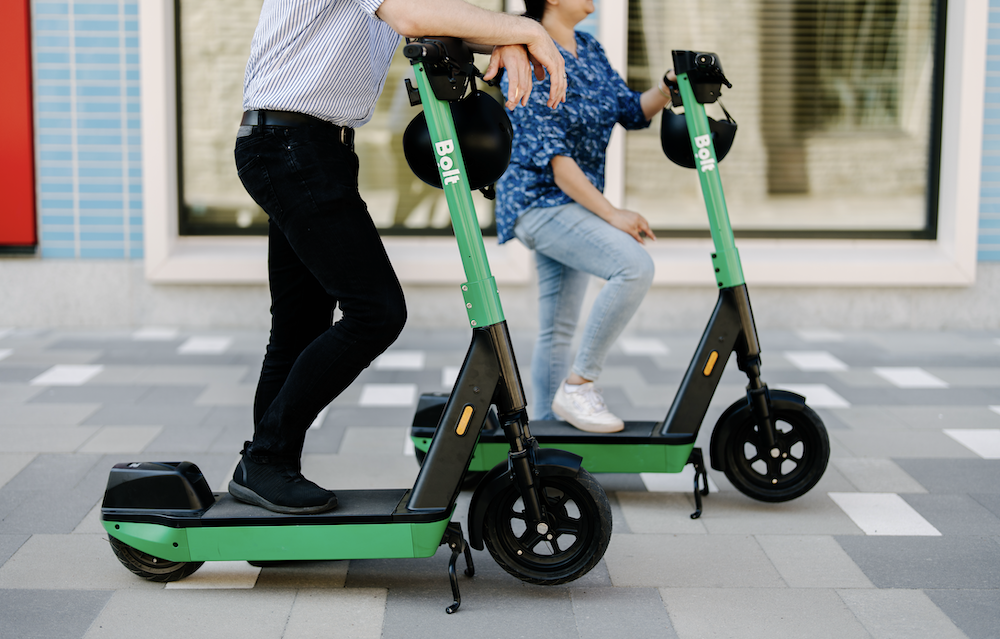 Bolt débarque à Charleroi avec ses trottinettes et vélos électriques