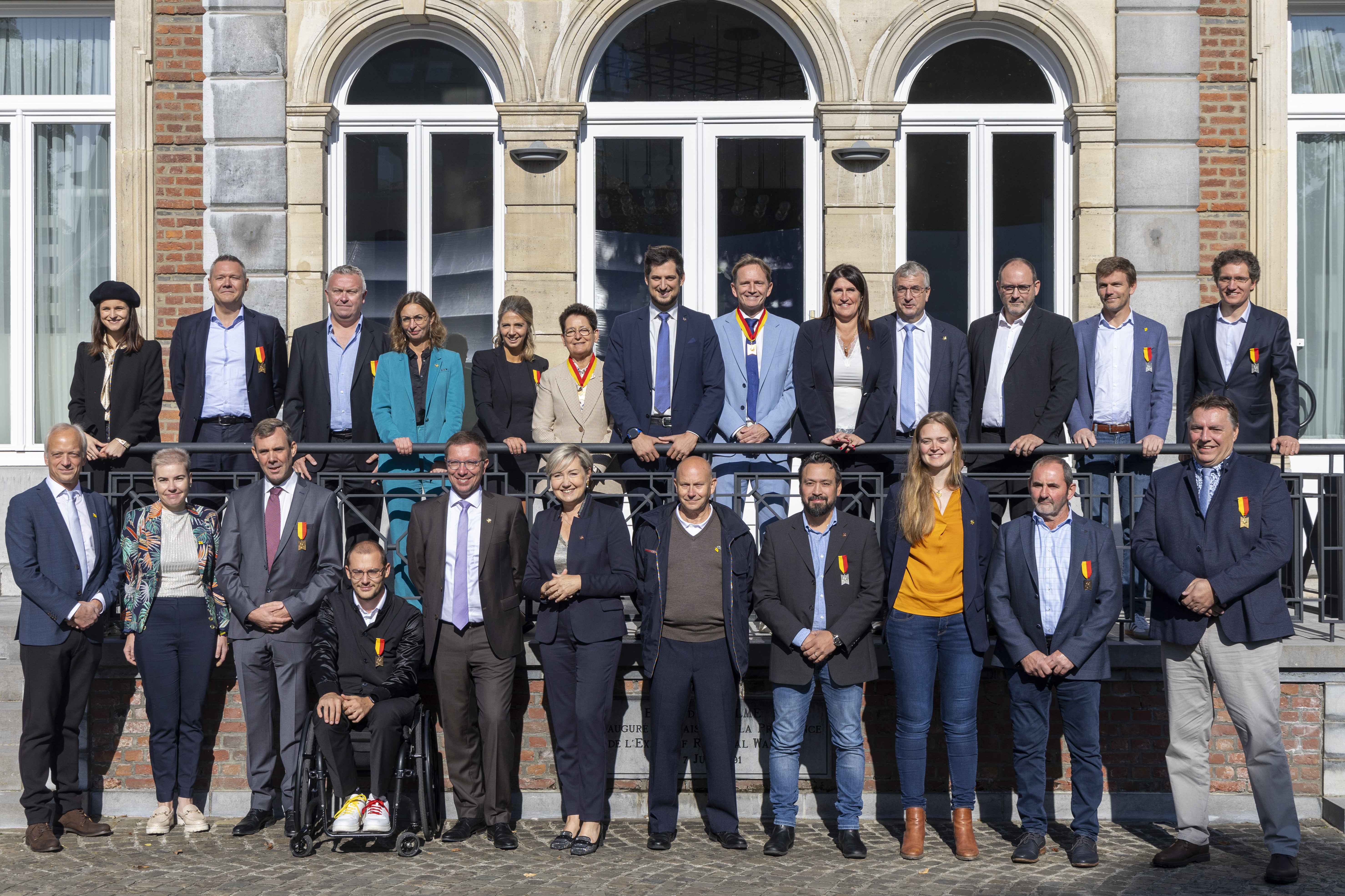 Saive, Chaâri et Furlan honorés lors des Mérites wallons à Namur