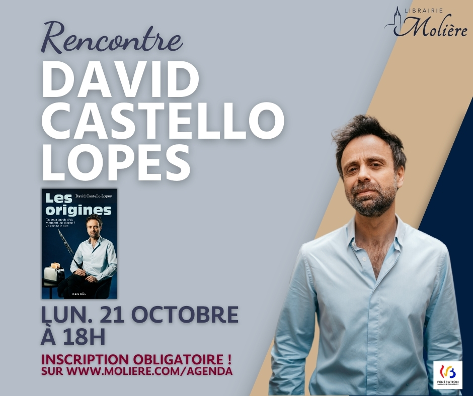 L'humoriste David Castello Lopes chez Molière