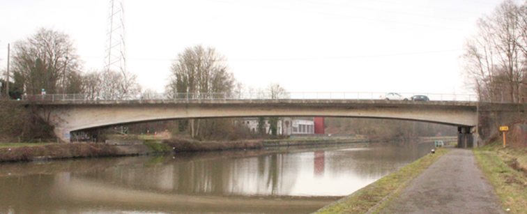 Fermeture du pont situé Boulevard de l’Europe qui relie Tamines à Auvelais