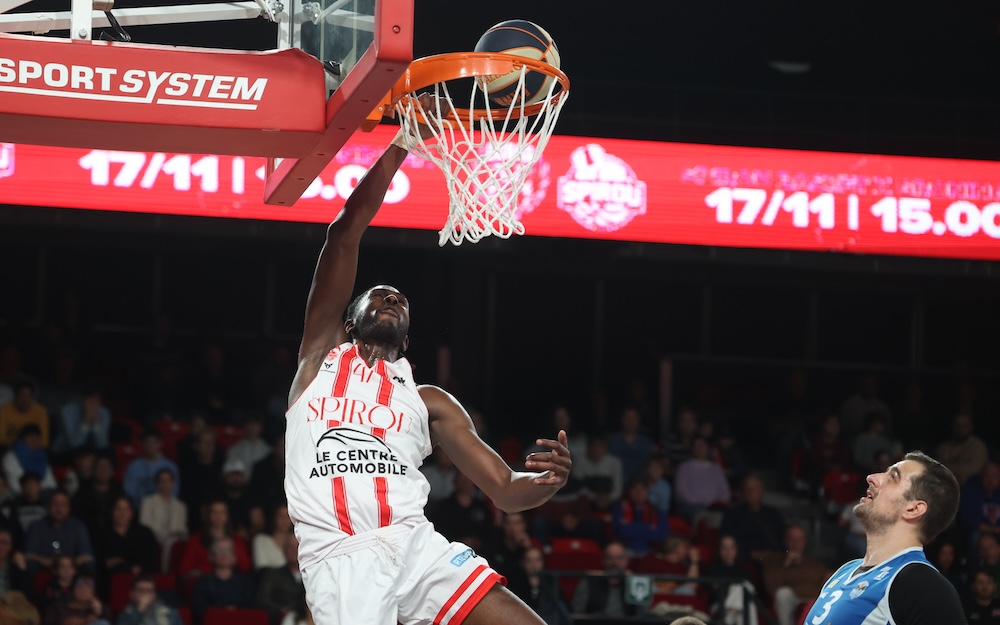 FIBA Europe Cup : Charleroi décroche sa première victoire en s'imposant en Pologne