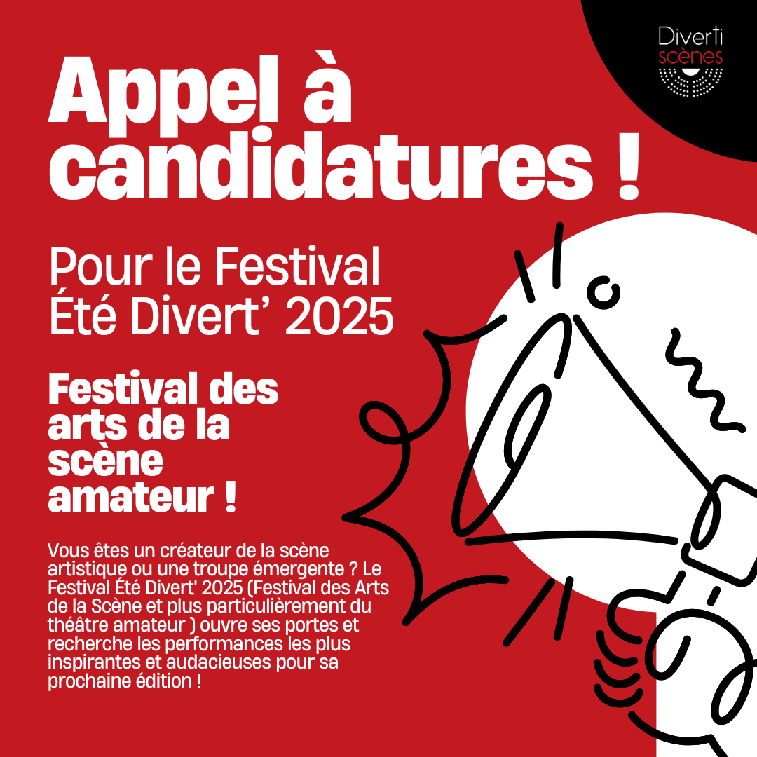 Les candidatures sont ouvertes pour le Festival Été Divert' 2025 !