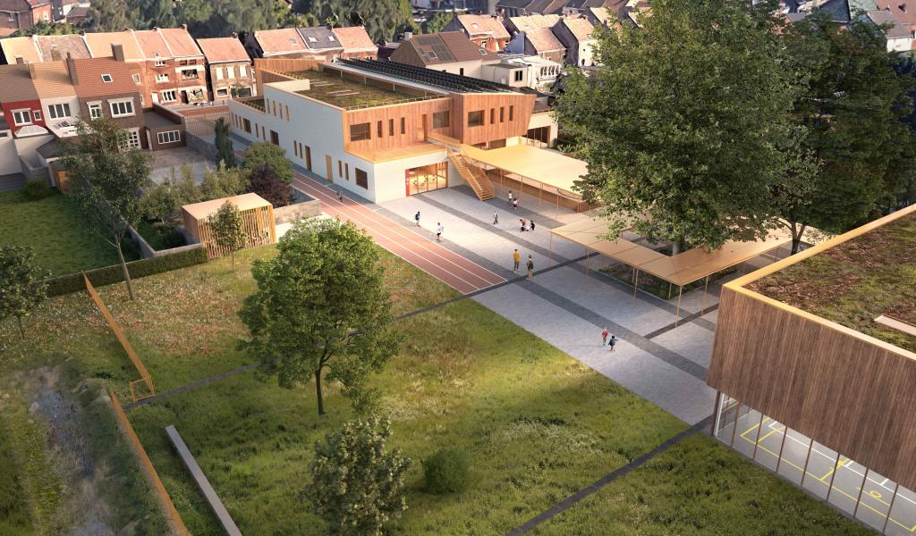 Charleroi : Une nouvelle école pour Jumet Heigne (photos)