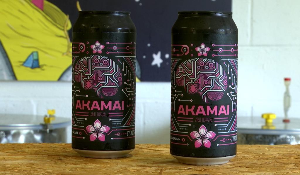 Akamai, une bière créée à partir de l'intelligence artificielle à Gouy-lez-Piéton