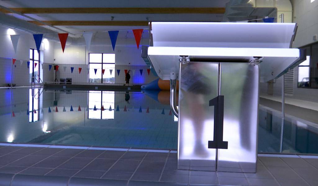 La piscine Hissého de Courcelles a été inaugurée