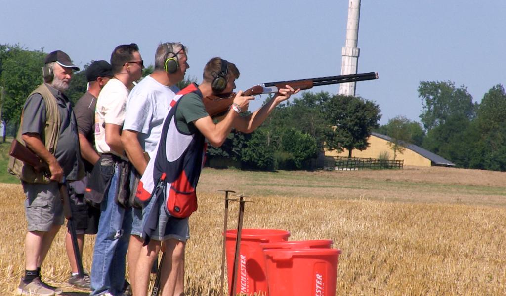 C Local : tir aux clays à Gozée