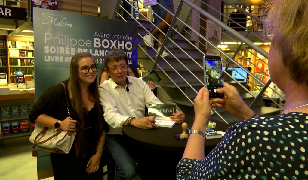 Philippe Boxho était à Charleroi pour la sortie de son nouveau livre