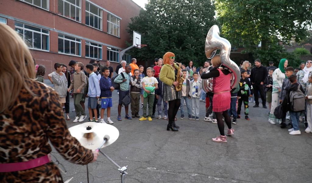 Charleroi: Rentrée en musique à l'école du Roton !