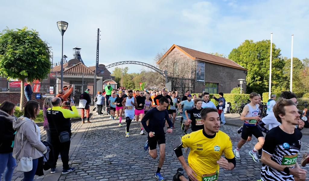 Le Bois du Cazier, lieu de mémoire et de jogging