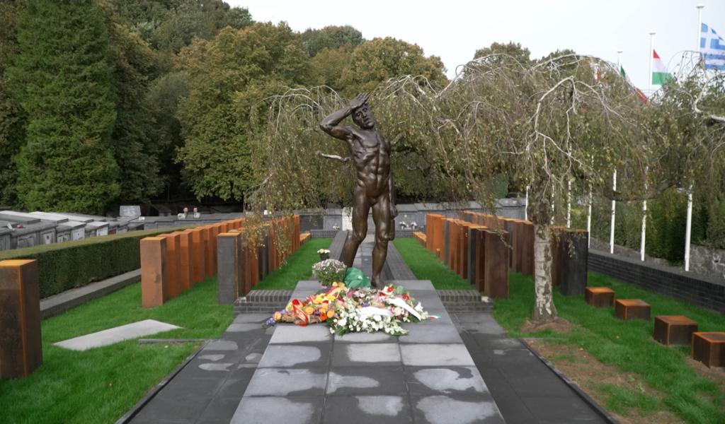 Marcinelle : la Pelouse d'Honneur en hommage des victimes du Bois du Cazier a été rénovée