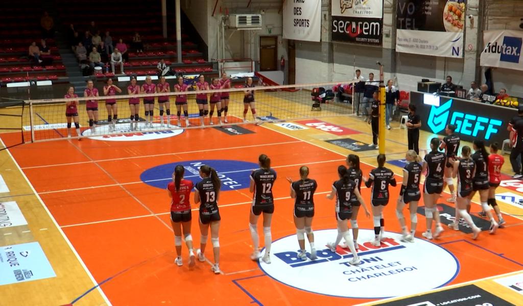 Le Charleroi Volley accroché par Oudegem