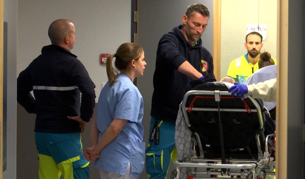 L'hôpital Marie-Curie confronté à un afflux de patients