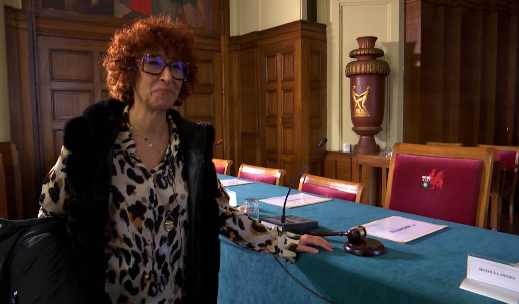 Nathalie Monforti, la nouvelle présidente du conseil communal de Charleroi