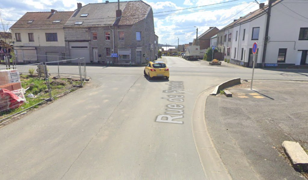 Travaux à la rue de Presles à Villers-Poterie