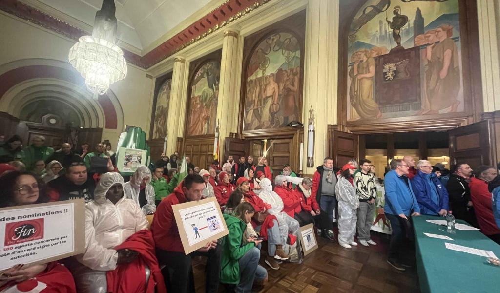 Charleroi : les syndicats expriment leurs inquiétudes au conseil communal