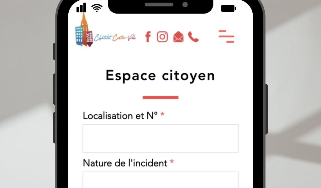 Châtelet: Signalez les incivilités via un nouvel espace citoyens