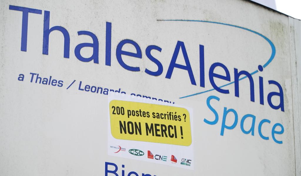 Emploi: inquiétude au sein de Thales et Univercells