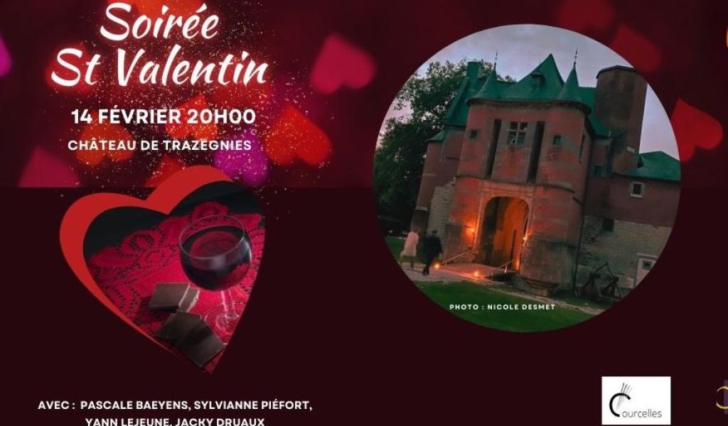 Chaud, chaud, la Saint-Valentin avec la maison du conte