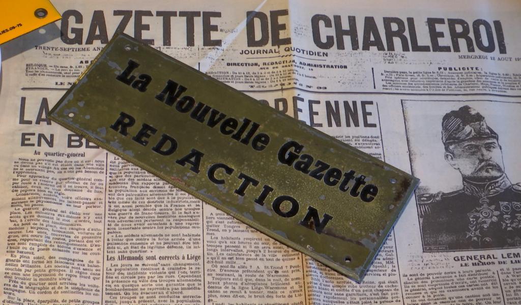 « La Nouvelle Gazette, une aventure carolo », une expo à découvrir à la Maison de la Presse