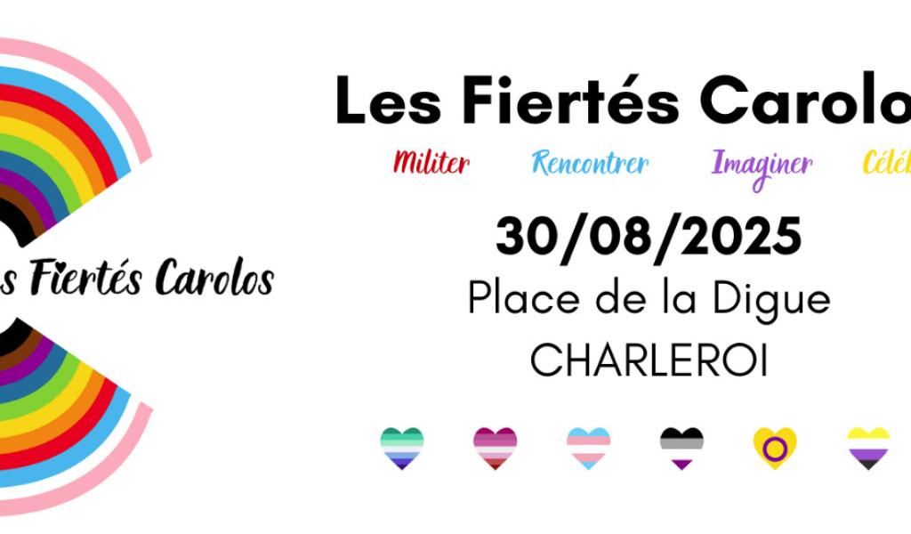 Fini la Fête de l’amour, place aux Fiertés Carolos !