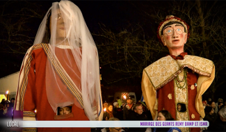 Mariage de géants à Dampremy