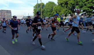 Le Marathon de Charleroi Métropole est né avec deux victoires carolos de Marrion et El Matougui