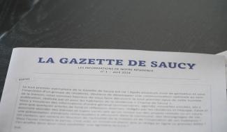 La Gazette de Saucy : un journal bimestriel pour les résidents de Champ de Saucy