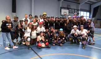 Le Blackland Roller Derby de Charleroi clôture sa saison en beauté