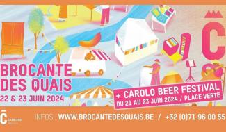 Charleroi: Découvrez le programme de la Brocante des Quais !