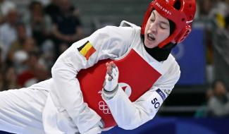 La Carolo Sarah Chaâri se qualifie pour les demi-finales en Taekwondo!