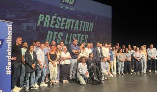 La section MR de Charleroi présente sa liste communale et provinciale