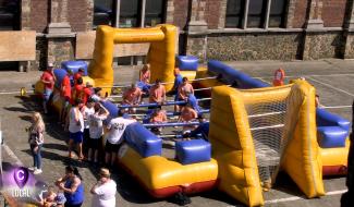 C Local : tournoi de kicker géant à Trazegnies