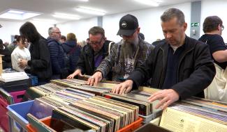 Gros succès pour la 17ème Foire aux Disques de Courcelles