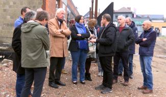 La ministre Élisabeth Degryse en visite à la Cité des Métiers de Charleroi