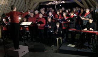 C Local : concert de Noël de la chorale les Poly'sons d'Estinnes