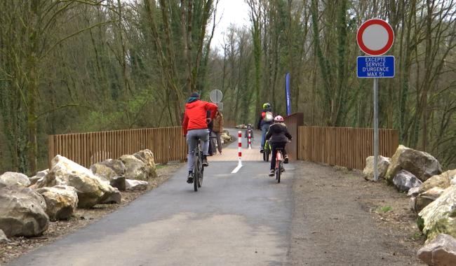 Gerpinnes inaugure le nouveau tracé du Ravel, l'ancienne ligne 137