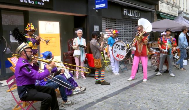 Charleroi: la rue de Marcinelle s'est transformée en un joyeux bordel