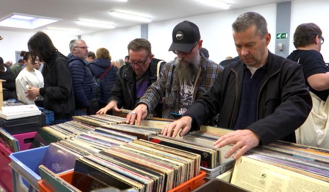 Gros succès pour la 17ème Foire aux Disques de Courcelles