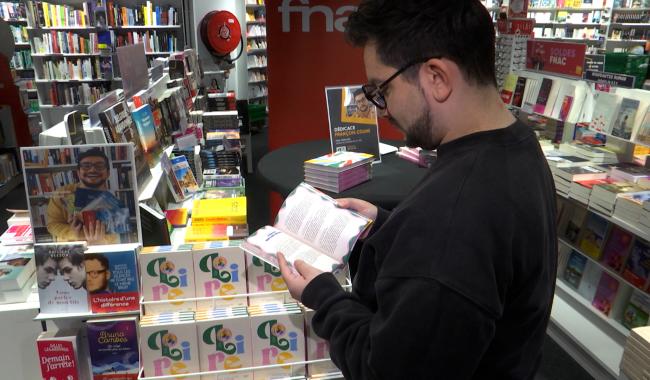 François Coune en dédicace : le succès du carnet de lecture "Lire, lire, lire"