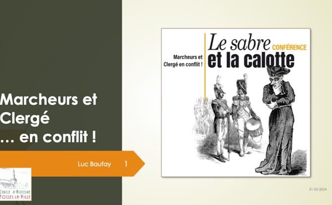 Fosses-la-Ville: Une conférence sur les conflits entre clergé et Marcheurs de l'Entre-Sambre-et-Meuse