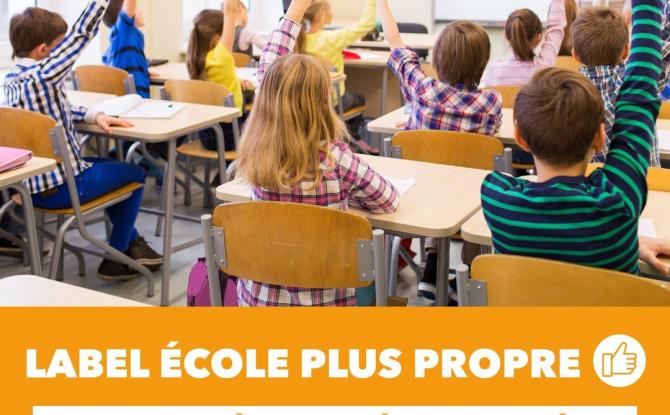 Six écoles de la région carolo sélectionnées pour devenir « Ecole Plus propre »