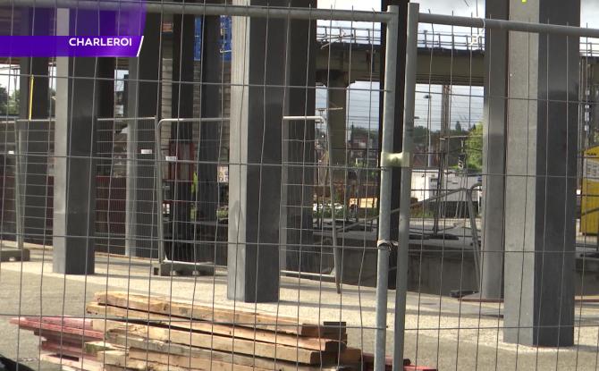 Gare Charleroi-Central : nouvelle étape franchie pour les travaux du couloir sous-voies