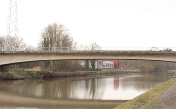 Fermeture du pont situé Boulevard de l’Europe qui relie Tamines à Auvelais