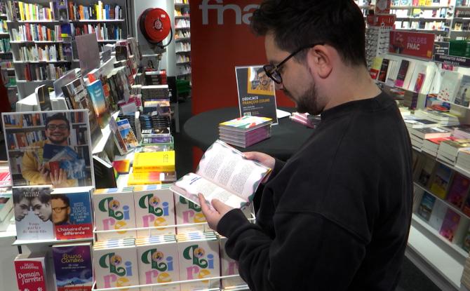 François Coune en dédicace : le succès du carnet de lecture "Lire, lire, lire"