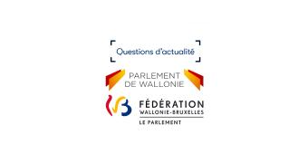 Questions d'actualité - en direct du Parlement Wallon